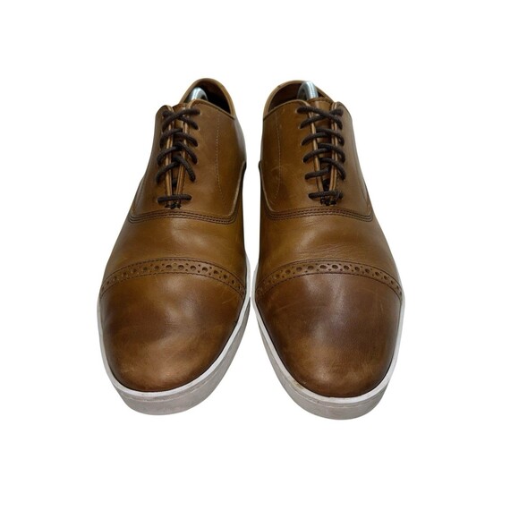 Men\'s Allen Edmonds Fifth Avenue Oxford Sneaker Size 10.5 D Brown 7375 main image 6